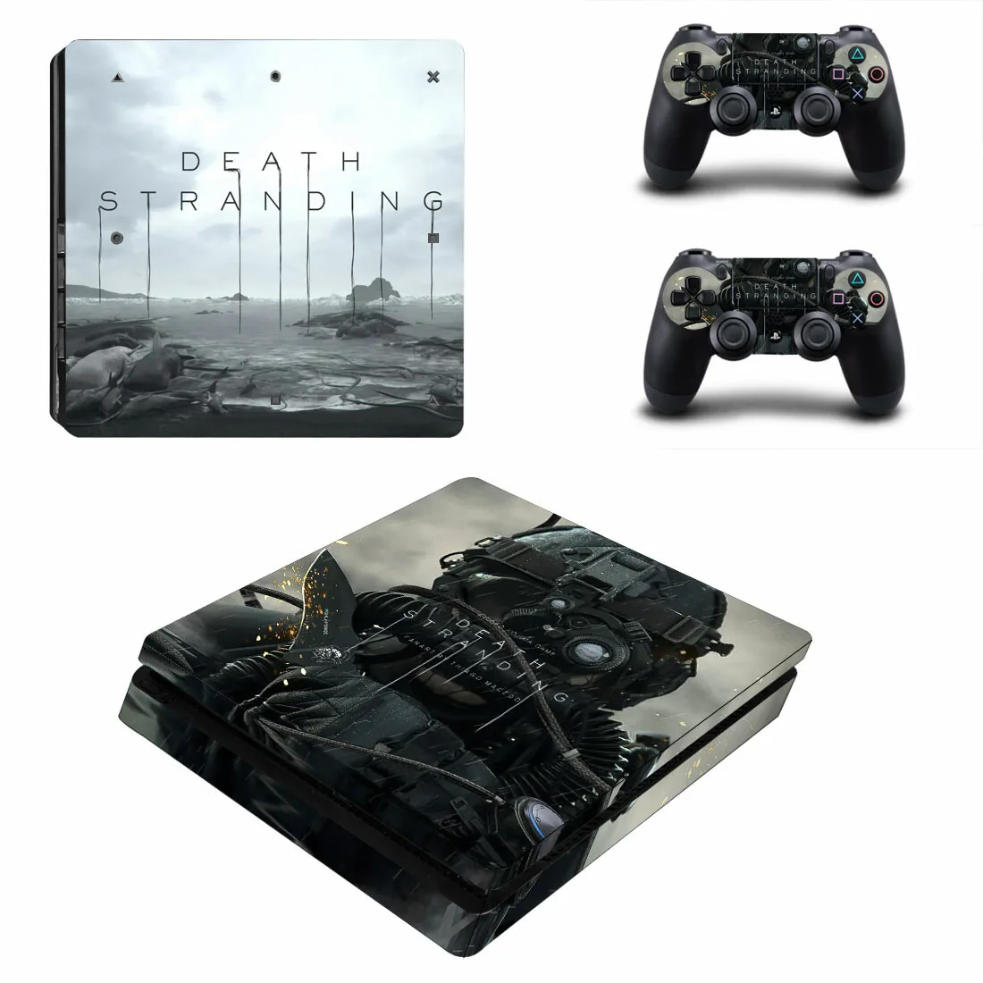 Death Stranding PS4 тонкая кожа Наклейка виниловая для sony Playstation 4 консоль и контроллеры PS4 тонкая кожа Наклейка