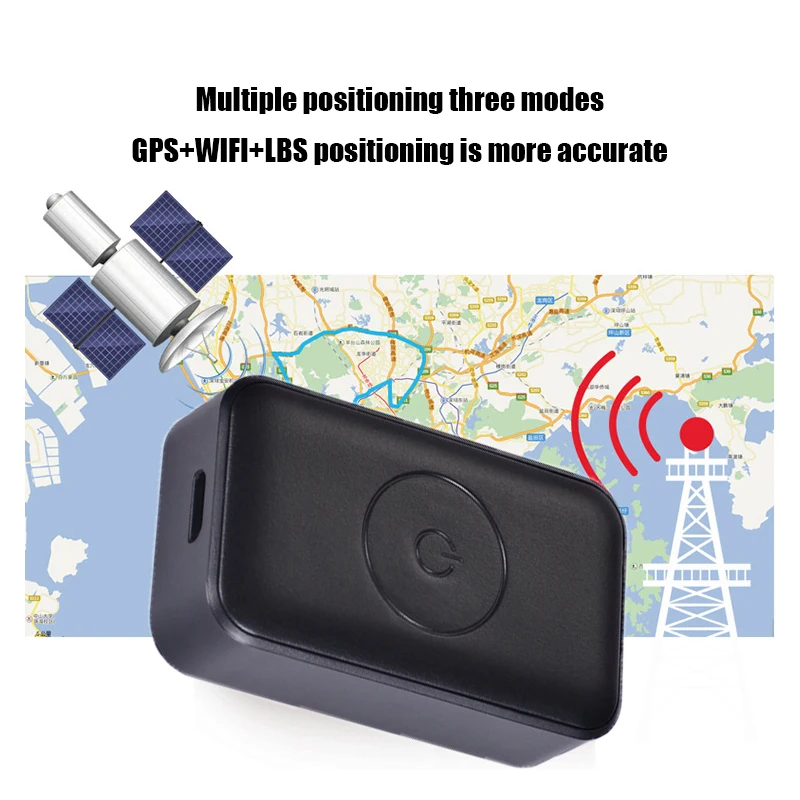 GF-03 мини gps трекер приложение управление диктофон Магнитный локатор для автомобиля/человека расположение