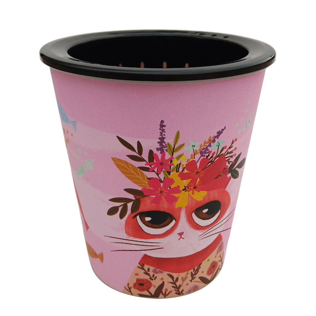 Self Watering Planter Potting Soil Cartoon Animal Printed Flower Plant Pots for Gardening | Дом и сад