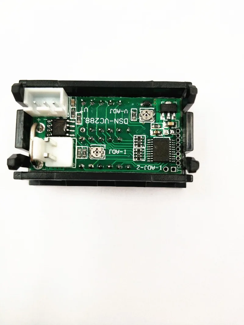 Высококачественный Вольтметр Амперметр постоянного тока 100 в 10 А синий + красный