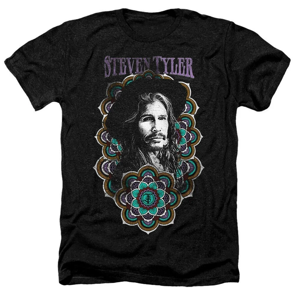 

Steven Tyler Mandala Licensed Adult Heather T-Shirt