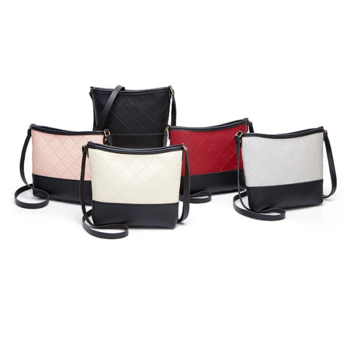 Crossbody Bags For Women Fashion Women's Rhombic One-shoulder Bucket Bag Mobile Phone Bag Purse Women Messenger Bags Bolsas