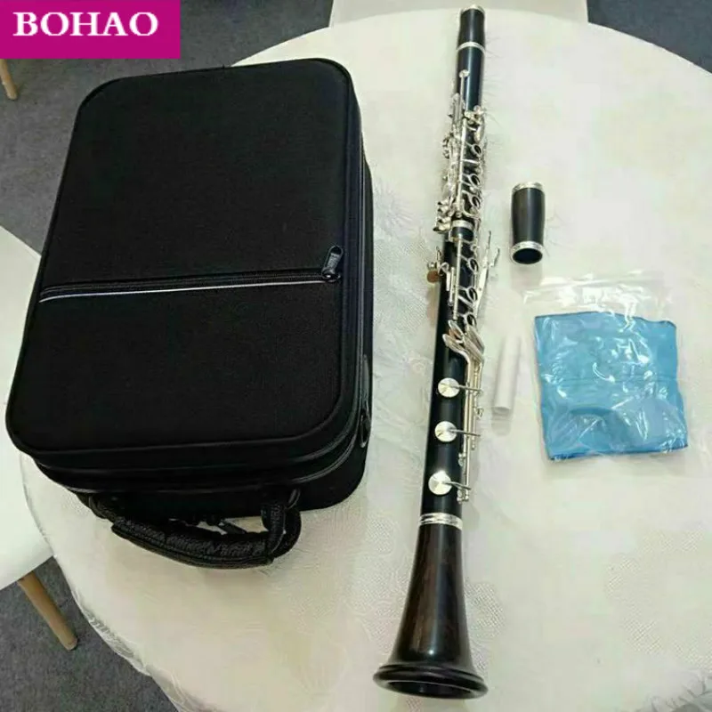 Профессиональный французский ключ G с серебряным покрытием хороший звук|Кларнет|