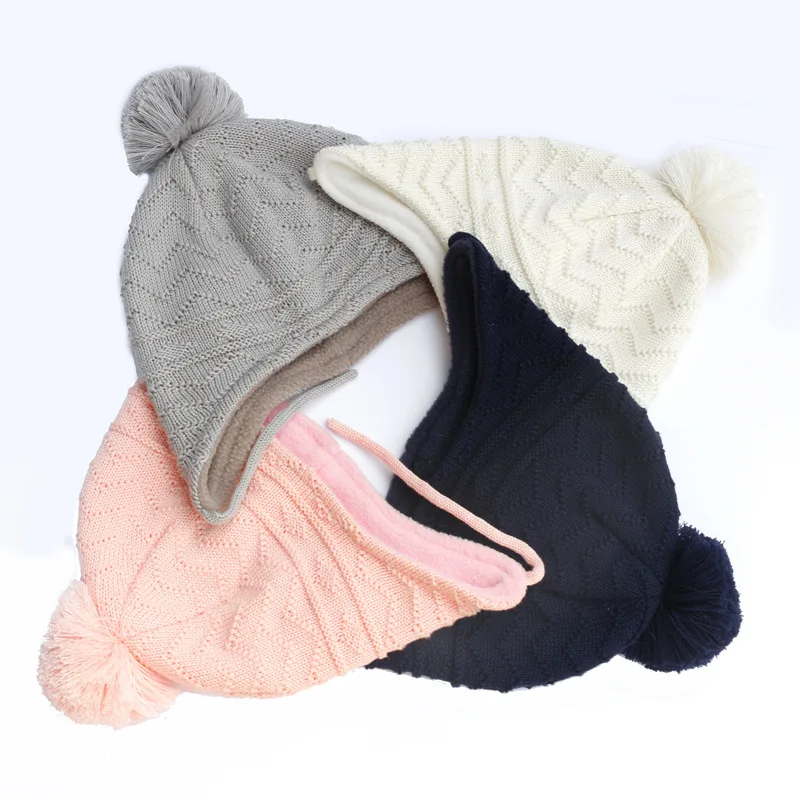 Милая детская шапка мягкая хлопковая шапочка для новорожденных двухслойная