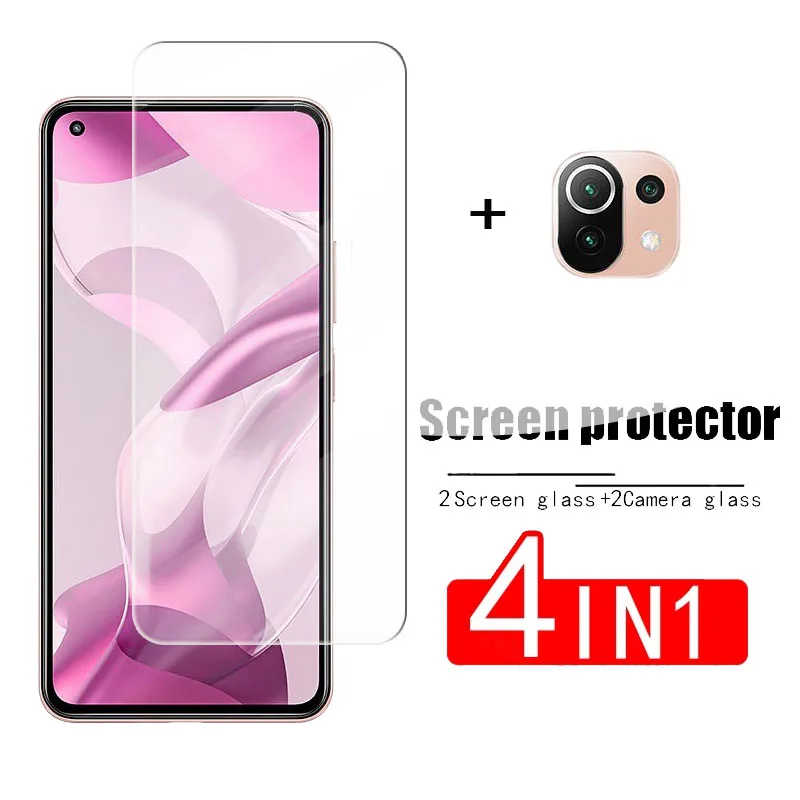 

Полноразмерное стекло для Xiaomi 11 Lite 5G NE, закаленное стекло для Xiaomi 11 Lite 5G NE, защита экрана, защитная пленка для объектива телефона