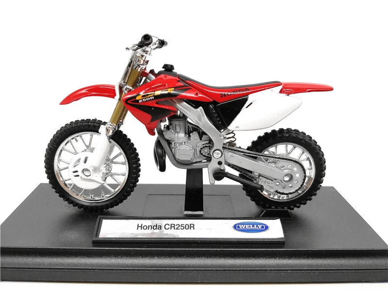 

Welly 1:18 Honda CR250R Motocross Diecast Motorcycle