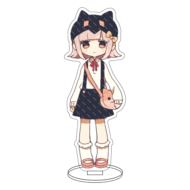 Милый брелок для ключей Danganronpa 2 Nagito Komaeda Chiaki Nanami креативная акриловая модель на