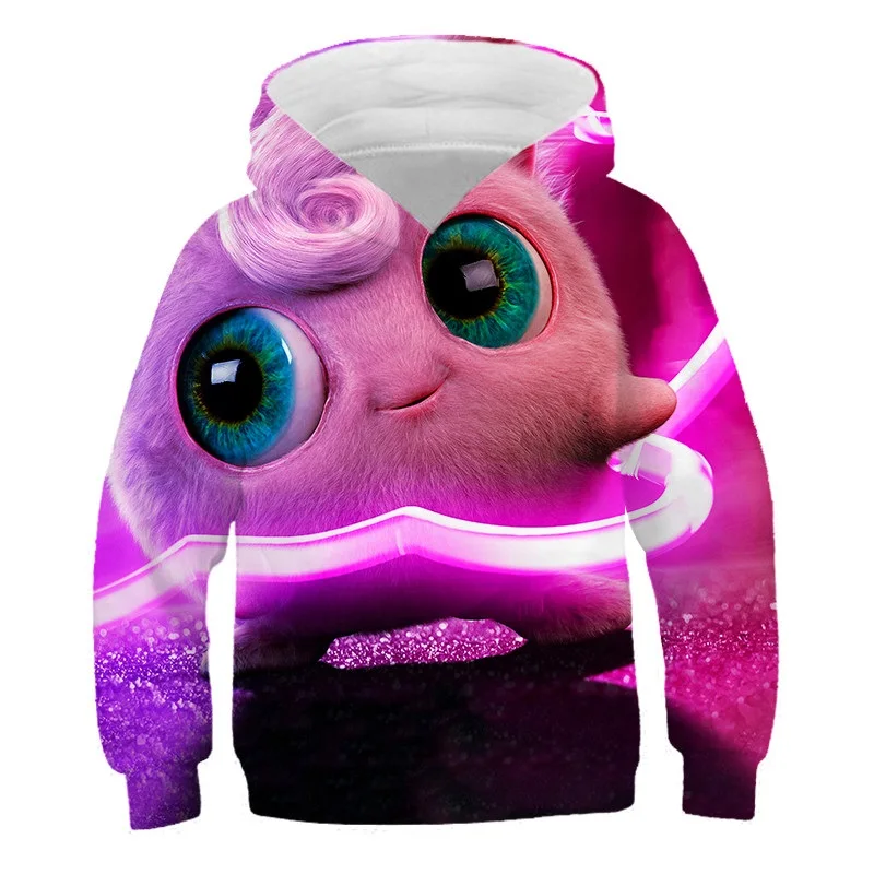 

Детская толстовка с капюшоном и круглым вырезом, с 3D-принтом