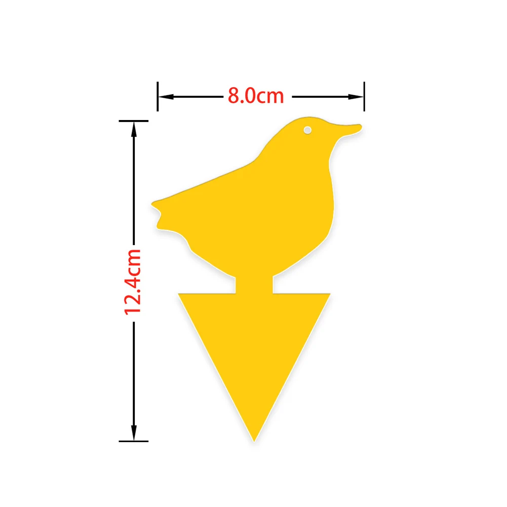 

Flie Traps Bugs Sticky Board Dual-Sided Sticky Traps Flying Plant Insect Catcher Lightweight Support Wholesale and Dropshipping