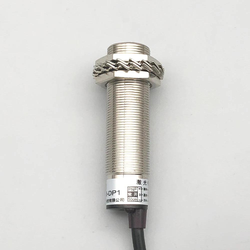 LONGWE M18 50 см регулируемый видимый лазерный датчик Диффузный фотоэлектрический