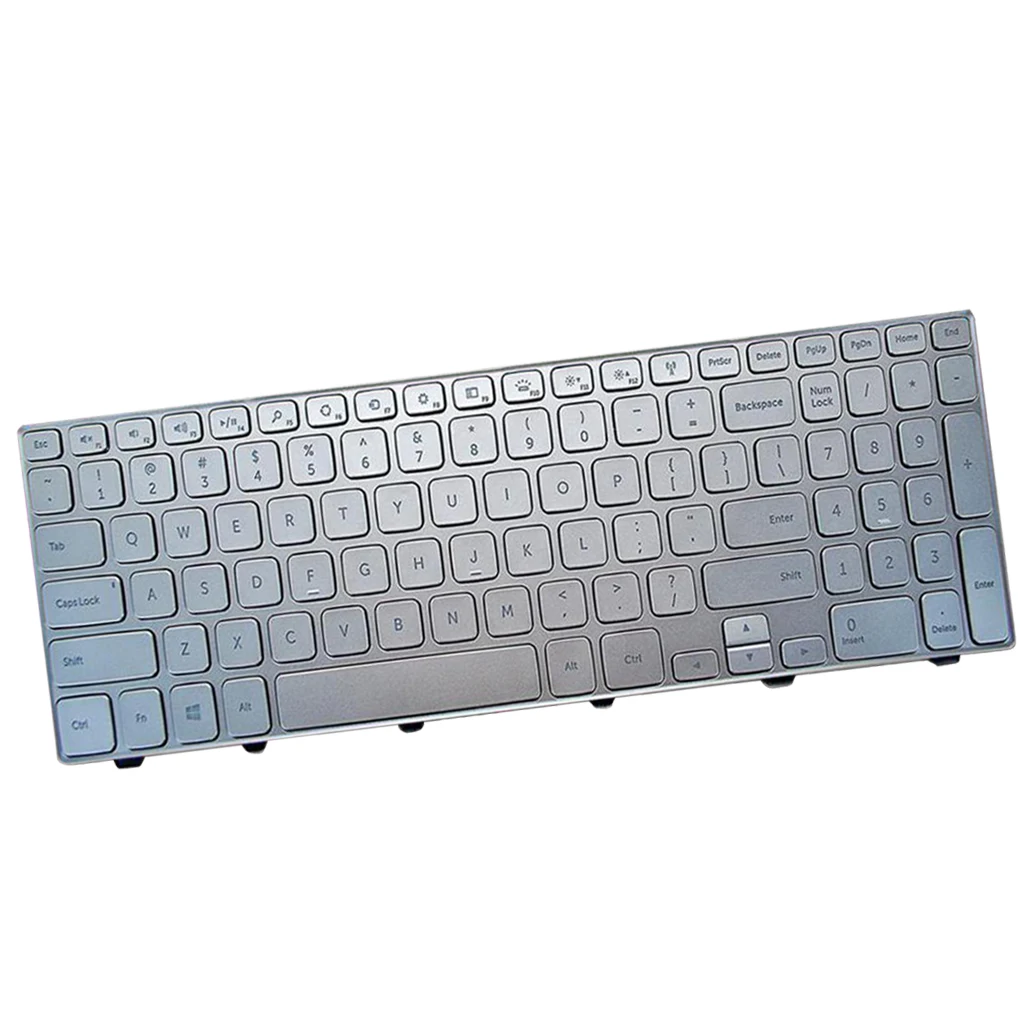 Сменная английская клавиатура для ноутбука с подсветкой/подсветкой Dell Inspiron 15-7000