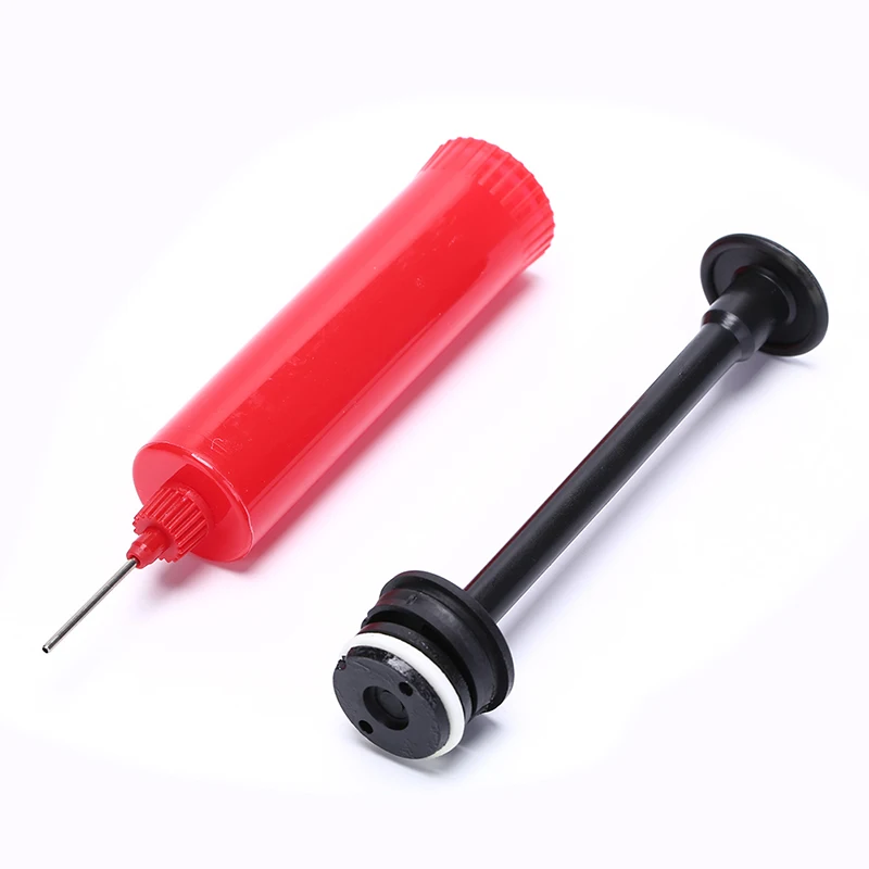 1Pc Mini Plastic Hand Soccer Colors Needle Ball Party Balloon Inflator Air Pump | Спорт и развлечения