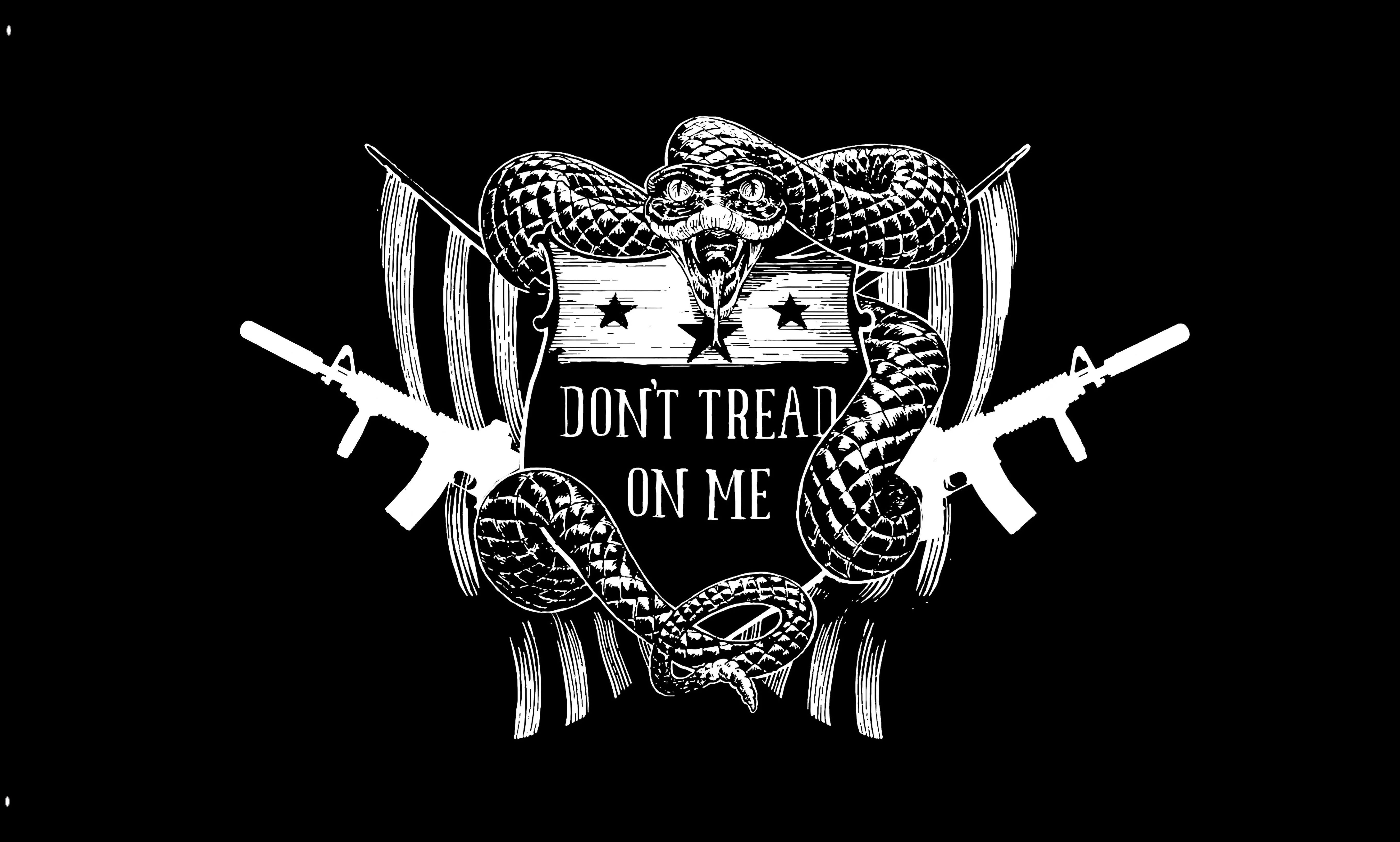 

90x150cm 120x180cm 3d Hd Printing Custom Decoration Dont Tread On Me Flag