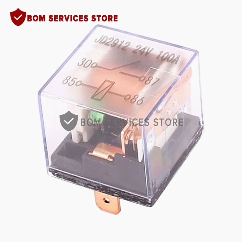 Brand new Waterproof Automotive Relay JD1912 12V 100A 5Pin SPDT Car Control Device Car Relays DC 24V High Capacity Switching