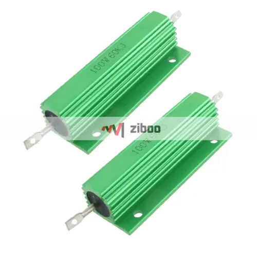 2 предмета 100W 60K Ohm винт водопроводный монтируемый кран Алюминий кожухе с