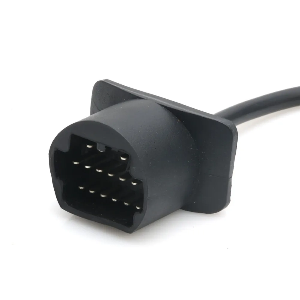 Новый 17pin женский Интерфейс для Mazda 17 Pin к 16Pin мужской OBD2 OBD II кабель соединительный