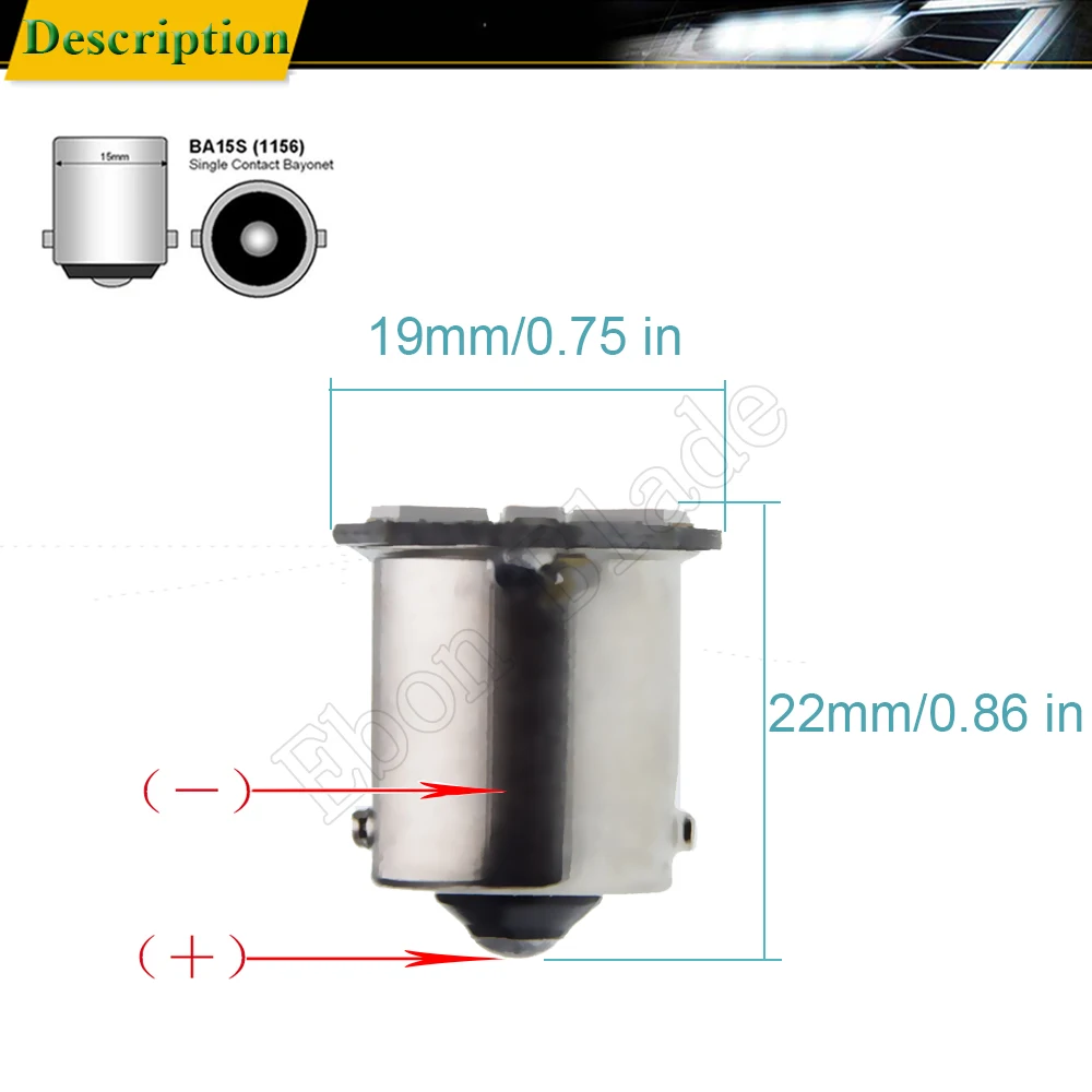 

10 шт. 1156 BA15S BAU15S Светодиодные Автомобильные фары Поворотная сигнальная лампа белый Янтарный, оранжевый P21W PY21W 7507 Авто индикатор DRL Обратный лампы 12V