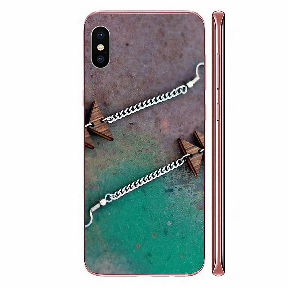 Традиционный азтекский треугольник на дереве мягкий футляр для HTC Desire 530 626 628 630 816 820 830 One A9 M7 M8 M9 M10 E9 U11 U12 Life Plus.