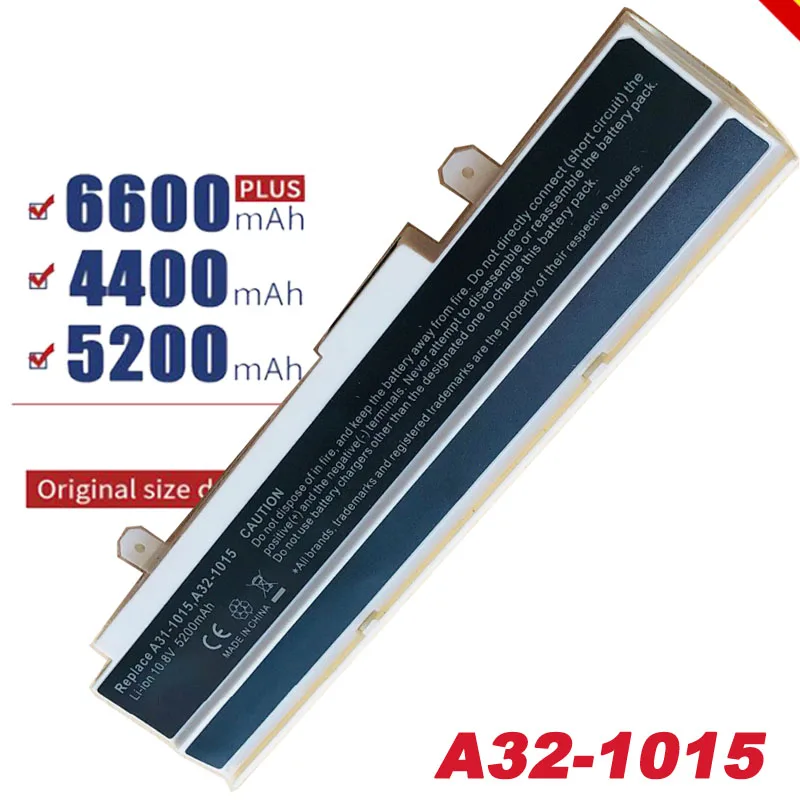 Белый цвет 5200 мАч фотография Φ Eee PC 1015 P 1015PE 1016 Фотогалерея|battery canon eos 5d|batteries for solar
