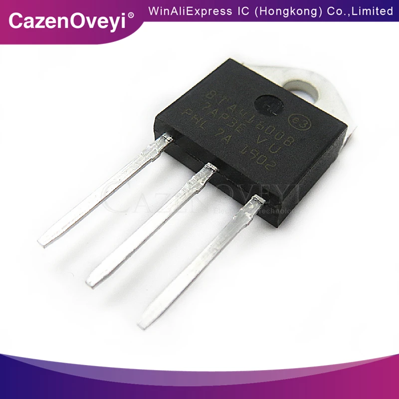 

5 шт./лот BTA41-600B BTA41600B BTA41V TO-3P 40A 600 новые оригинальные в наличии