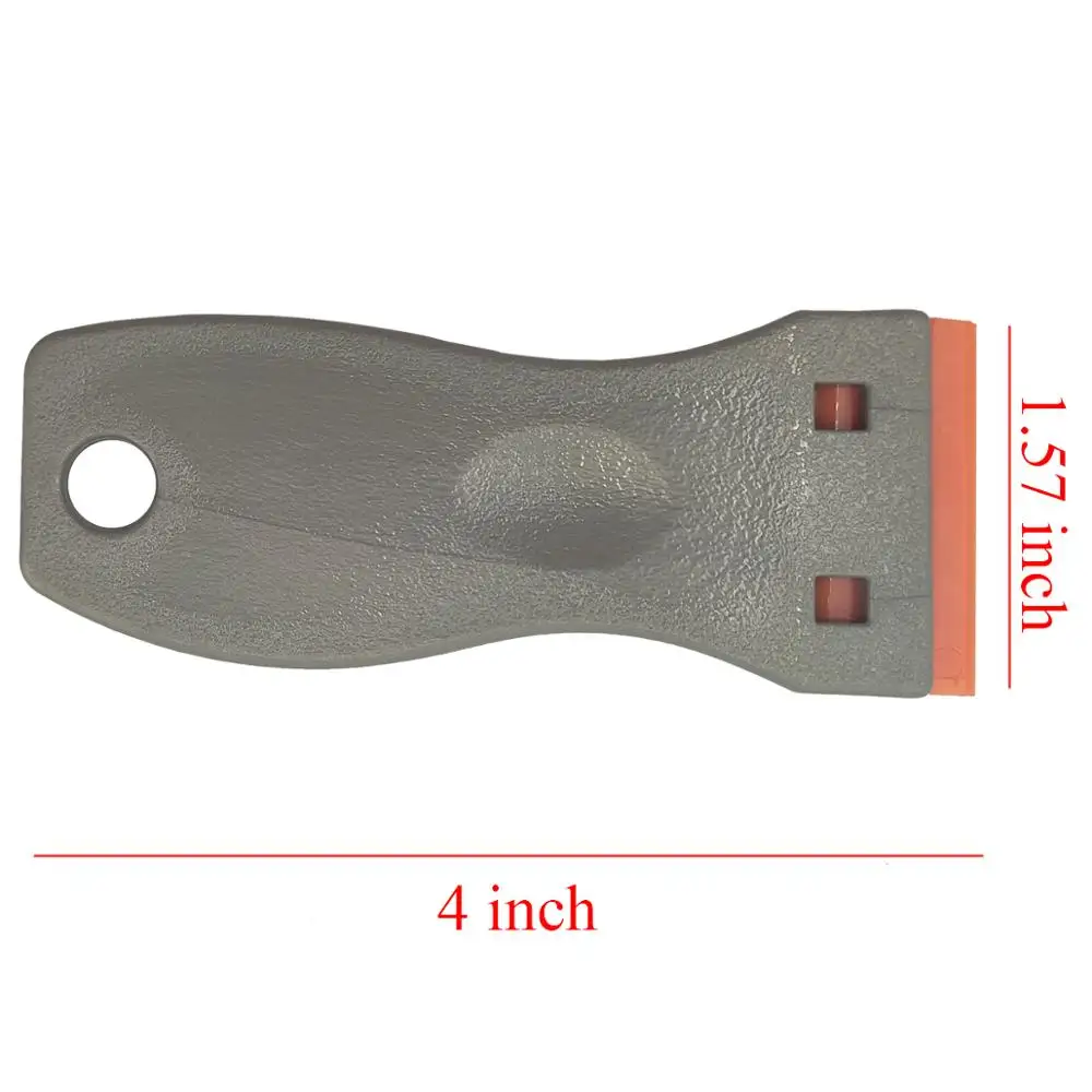 Пластиковая мини бритва 1 5 дюйма скребок с двойными лезвиями для старой бритвы