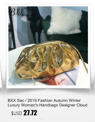 BXX сумка/ Новая модная женская одежда с откидным карманом, полукруглый чехол из искусственной кожи, трендовые сумки на одно плечо WC63701