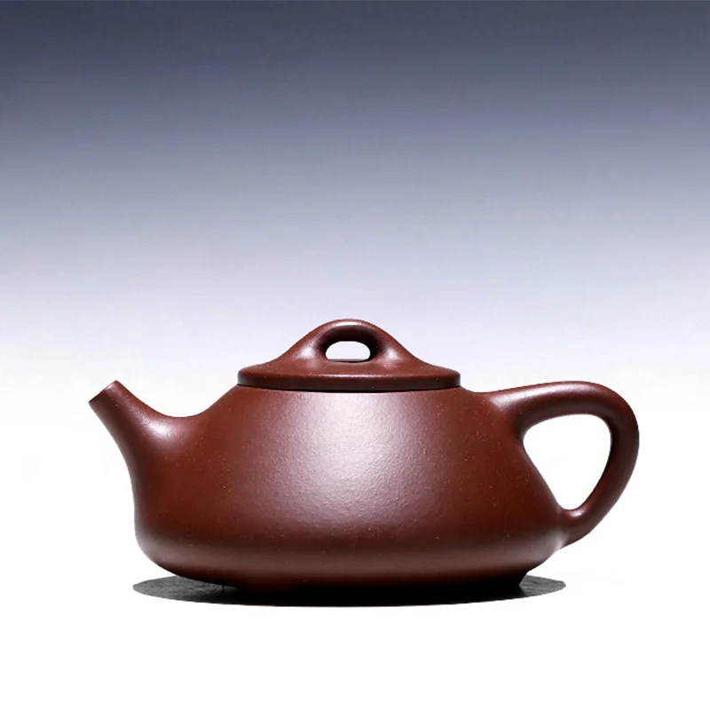 

★Not as well joy pot 】 yixing recommended rong-hua wu pure handmade pot bottom groove qing son stone gourd ladle 180 cc