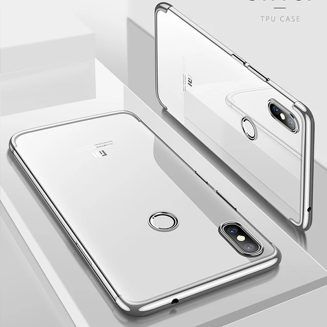 Серебристый Чехол для Xiaomi Redmi 8A, тонкое прозрачное покрытие, мягкий силиконовый чехол из ТПУ для Redmi Note 8 Pro Redmi 8, чехол для телефона - Цвет: Серебристый