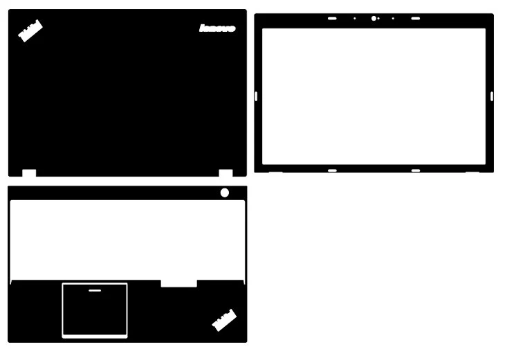 

Чехол-наклейка из углеродного волокна для ноутбука Lenovo Thinkpad L540 15,6"