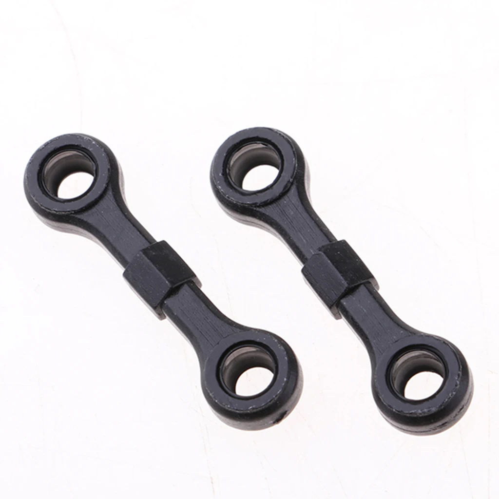 

8 PCS Steering Rod Upgrade Sets for WLtoys 1:24 Scale RC Car Remote Control Vehicle(Black)