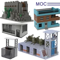 military base ww2 blocks for boys birthday gift compatible army technical moc building bricks construction toy