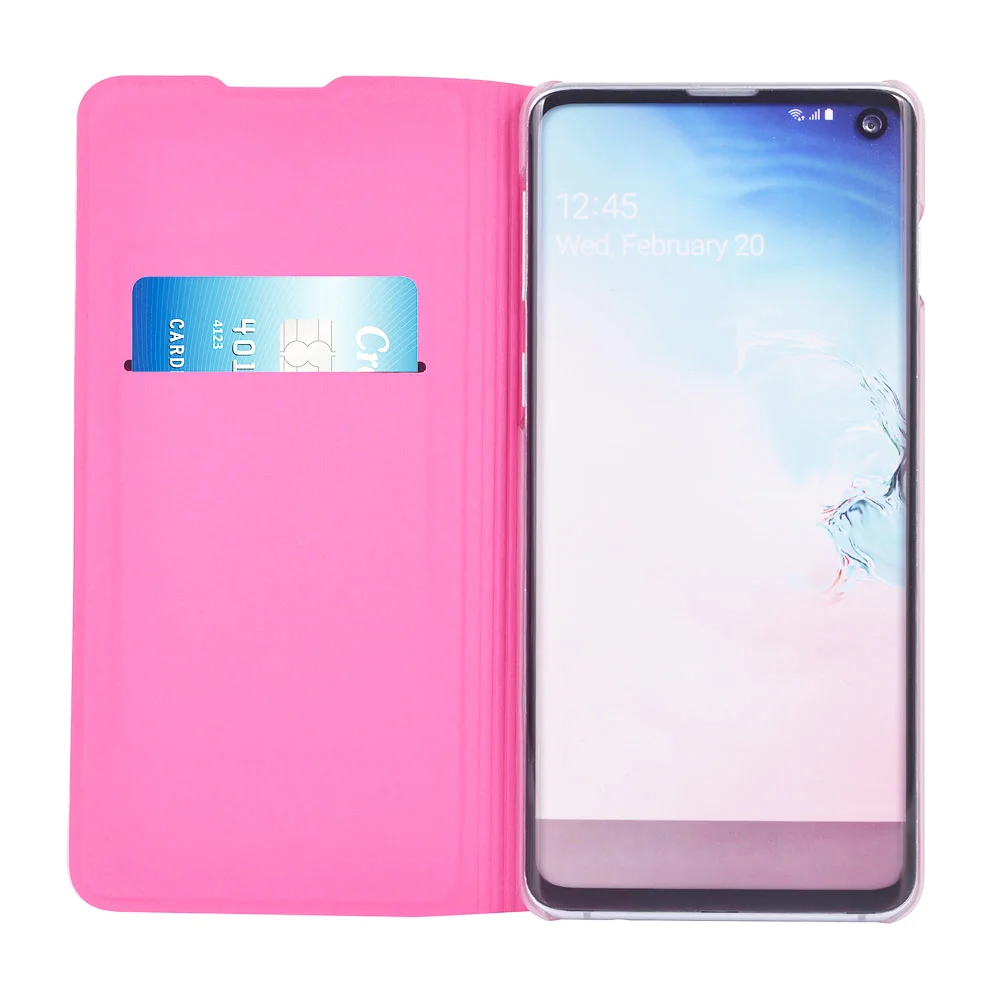 Кожаный чехол-бумажник с откидной крышкой для huawei P30 Pro mate 20 10 P20 P8 Lite P 30 mate20 mate10 P9 mate20pro P30pro P20pro P30lite чехол - Цвет: Pink