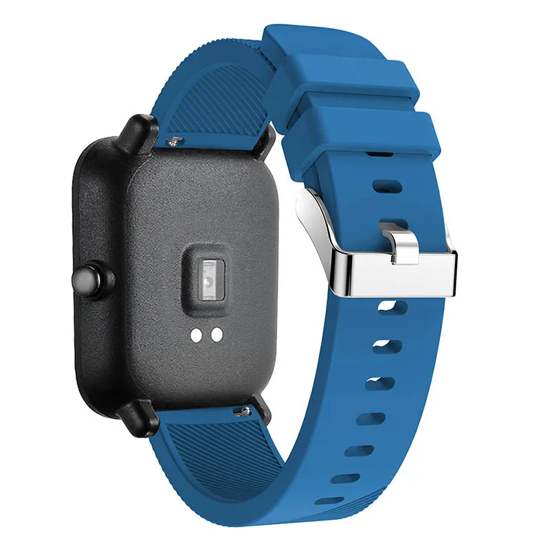 Для Xiaomi Huami Amazfit GTS силиконовый ремешок на запястье Замена для samsung Galaxy watch 42 мм gear sport/s2 Смарт-часы полосы
