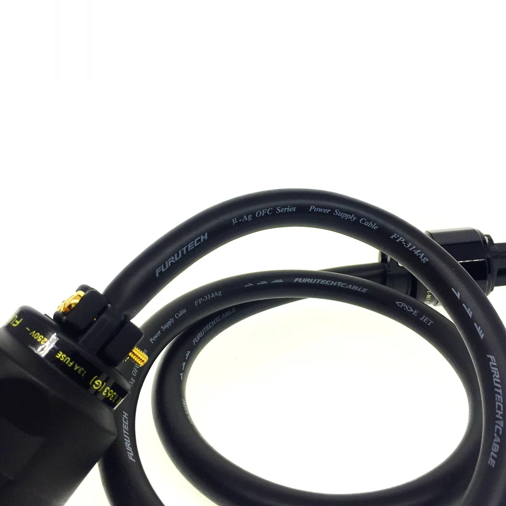 FURUTECH FP-314Ag Мощность кабель 13A UK FI-UK 1363 (R) нфс покрытого родием вилку сетевого кабеля