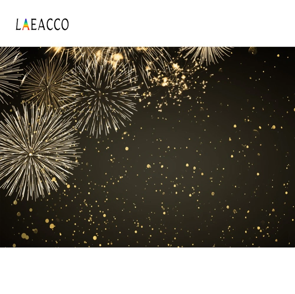 Виниловые фоны Laeacco для фотографии фейерверки петарды вечерние декорации в