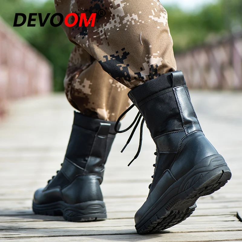 Мужские походные ботинки для активного отдыха военные тактические