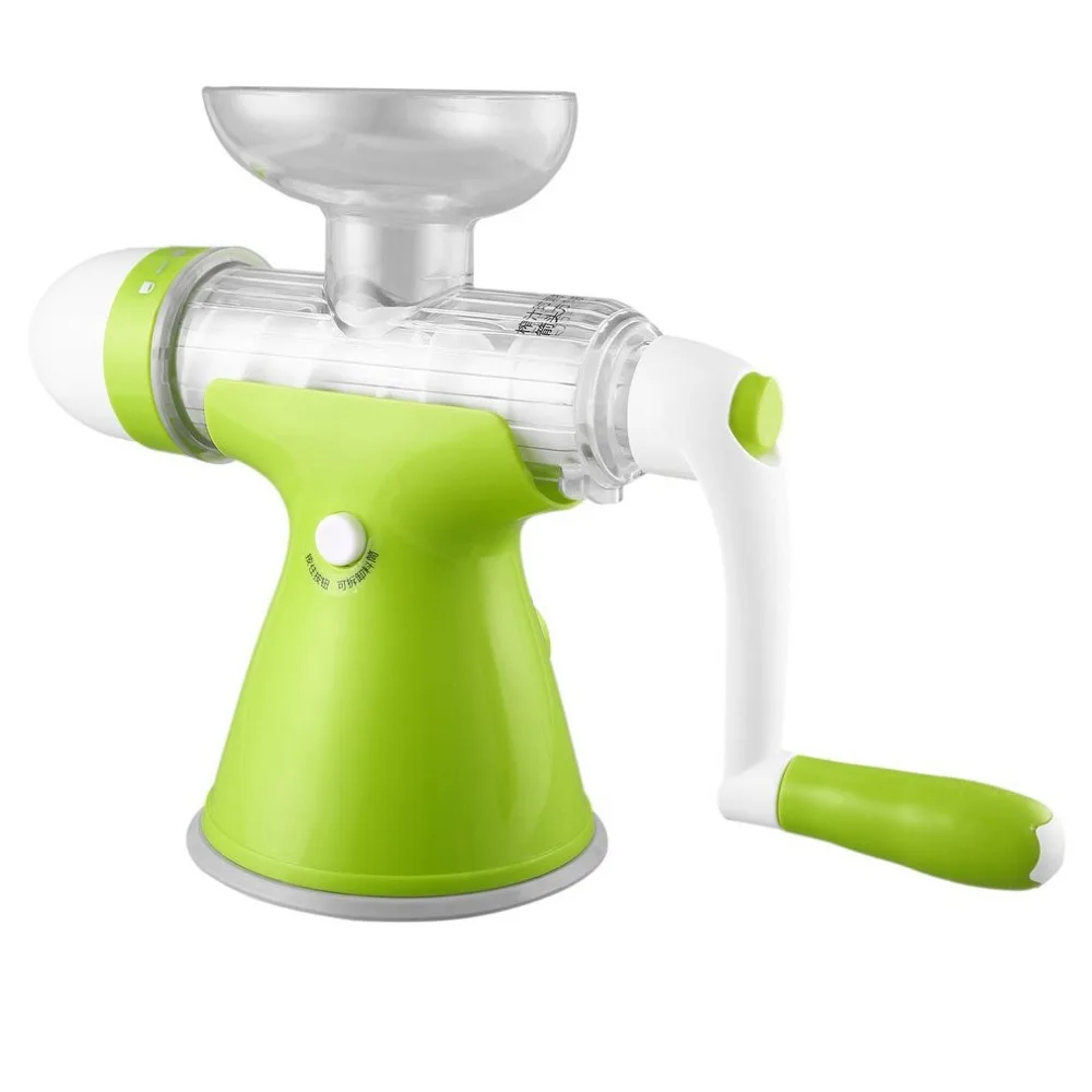Manual Hand Crank Health Juicer Maker Slow Grinding for Home &amp Office Fruits Vegetables Juice Extractor |