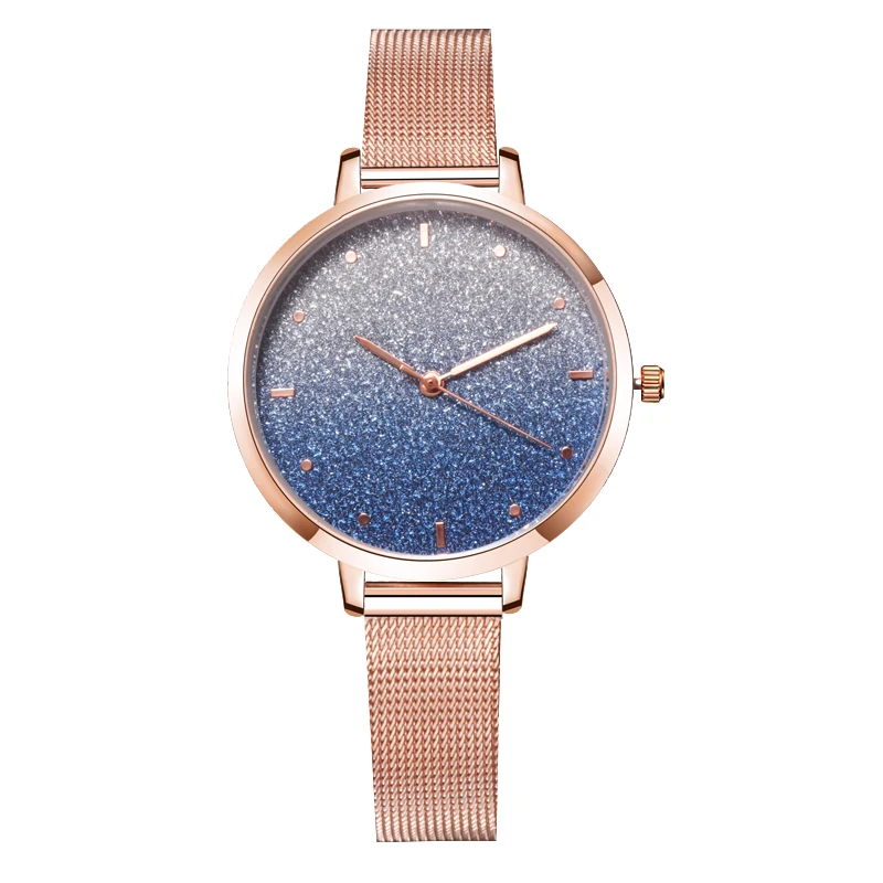 

Gogoey Watches Women Fashion Gradient Starry Sky Watch Rose Gold Women Watches Ladies Watch Reloj Mujer Relogio Feminino