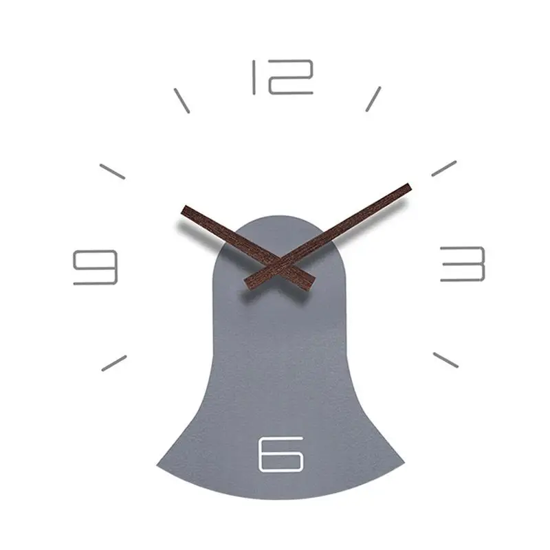 1 шт. стильные тихие часы расписанные настенные акриловые Абстрактные цветные