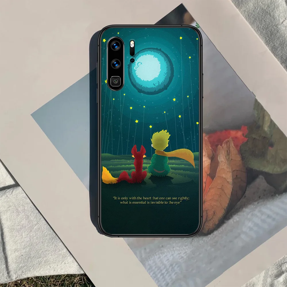

Le Petit Prince Phone Case For Huawei P Mate 10 20 30 40 Lite Pro smart Z 2019 nova 5t black Coque Silicone Bumper Painting
