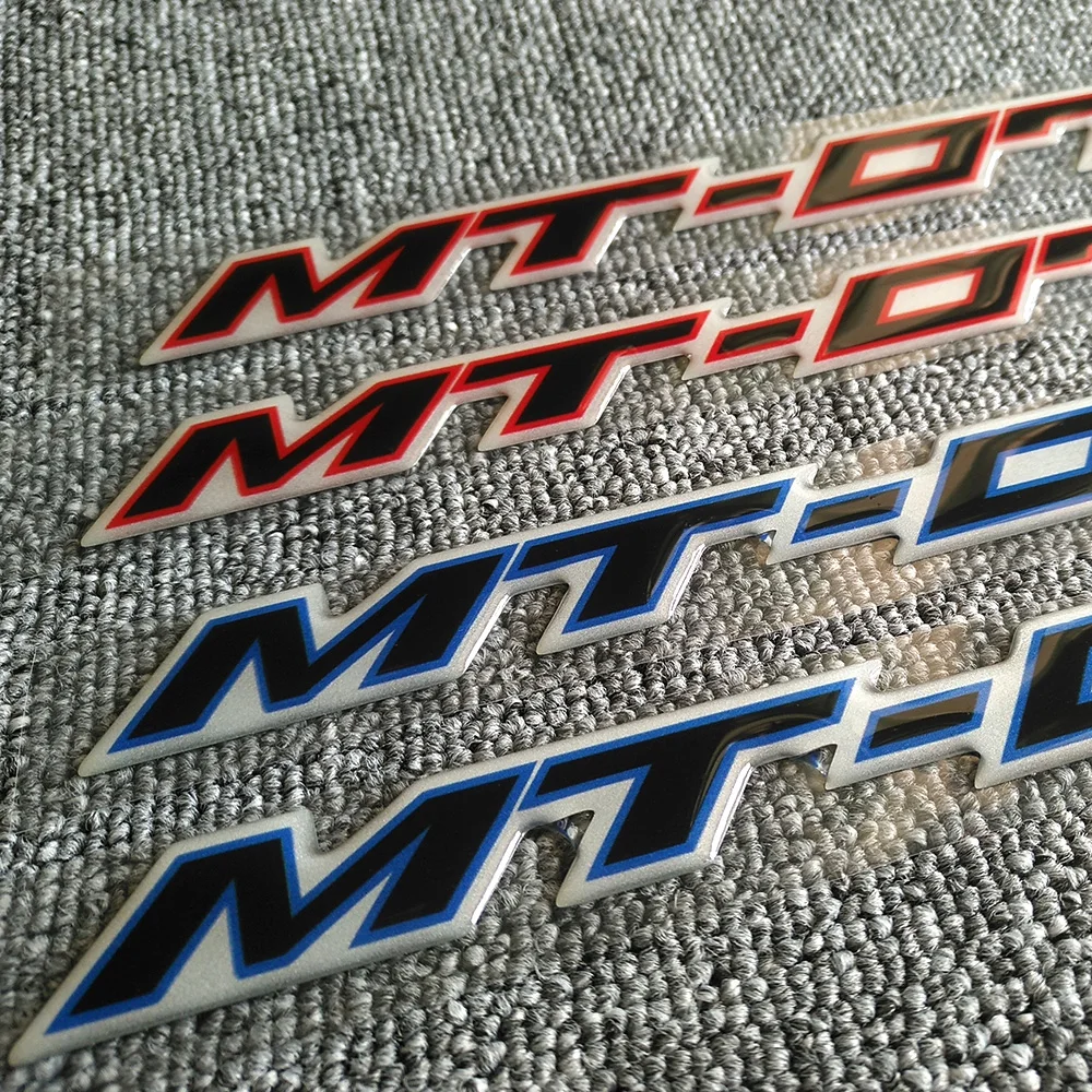 

Tank Pad MT07 For YAMAHA MT-07 MT 07 3D Stickers Decal Emblem Protection Protector sticker Cover Fuel Film Gas Motorcycle