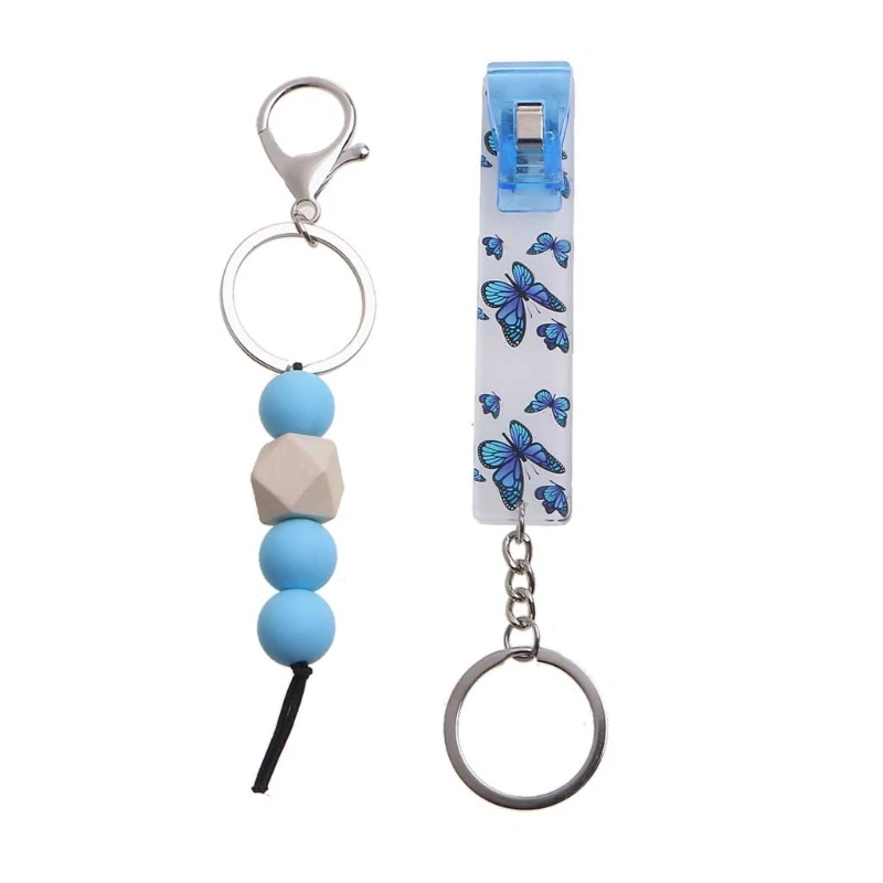 Держатель для карт брелок ключей держатель кредитной карты кольцо с милым