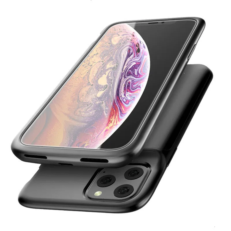 Для iPhone 11 Pro Max чехол со встроенным устройством для зарядки аккумулятора 5000 мАч