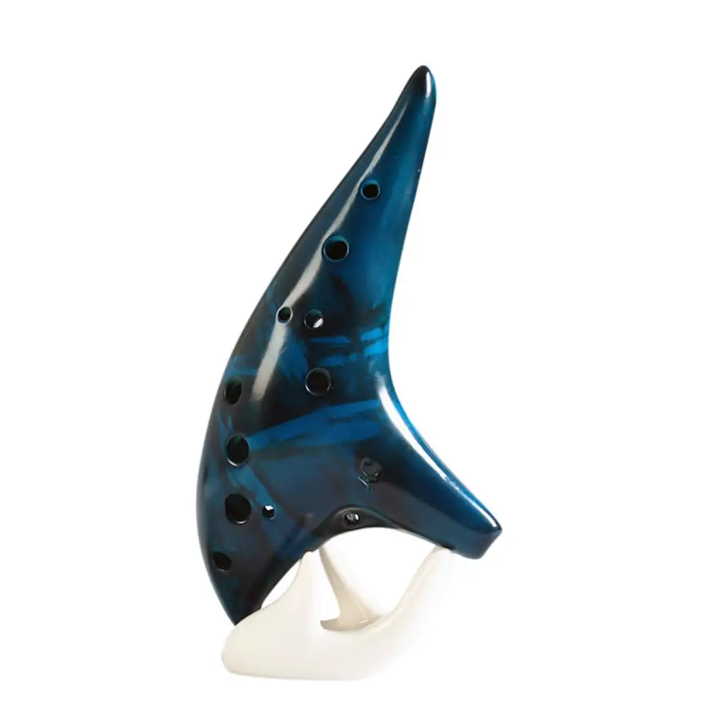 Классические керамические Деревообрабатывающие инструменты Ocarina с 12