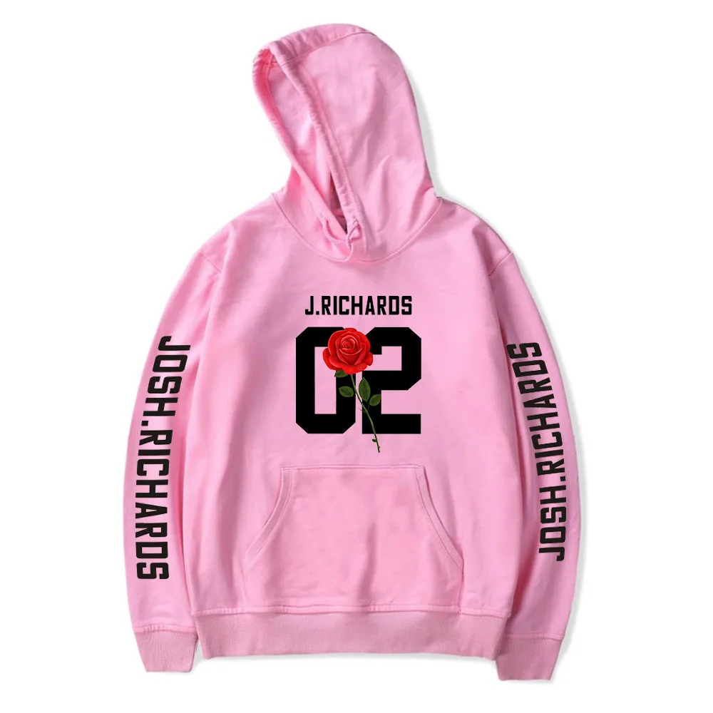 

2020 New Print Hooded Men and Women Fashion Design Casual josh richards Sweatshirt Autumn Winter Pullover Clothes