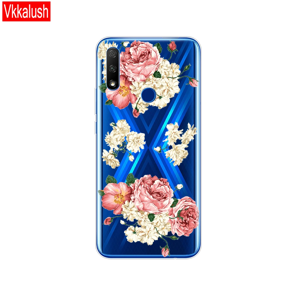 80370 Для Honor 9X Global чехол Honor 9X Premium чехол Силиконовый ТПУ мягкий чехол для телефона для huawei Honor 9X Premium STK-LX1 бампер - Цвет: 80370