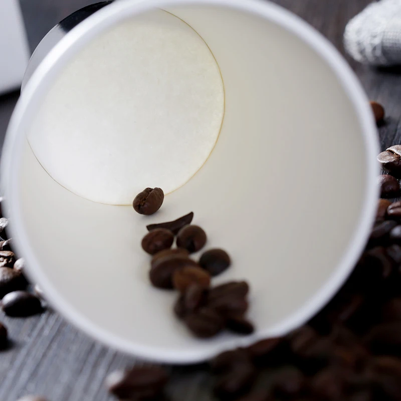 50 шт утолщенная 400 мл 500 мл Одноразовая чашка для чая черная «Hot Drink Coffee» бумажная чашка креативная упаковка на вынос кружки с крышками