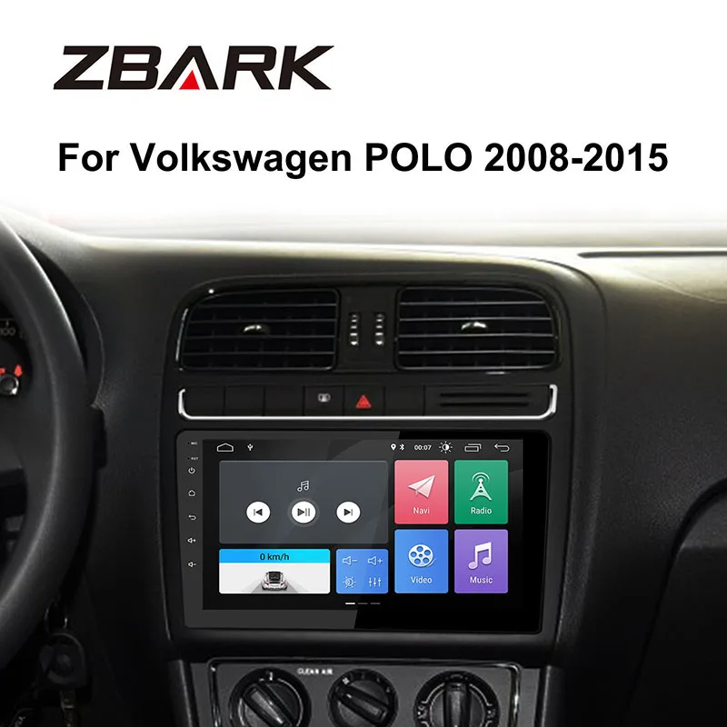 9 inch 2G RAM 2 DIN Android 9.0 Car Stereo Radio Player GPS Navigation NO DVD for Volkswagen POLO sedan 2008 2009 -2015 TK069 |