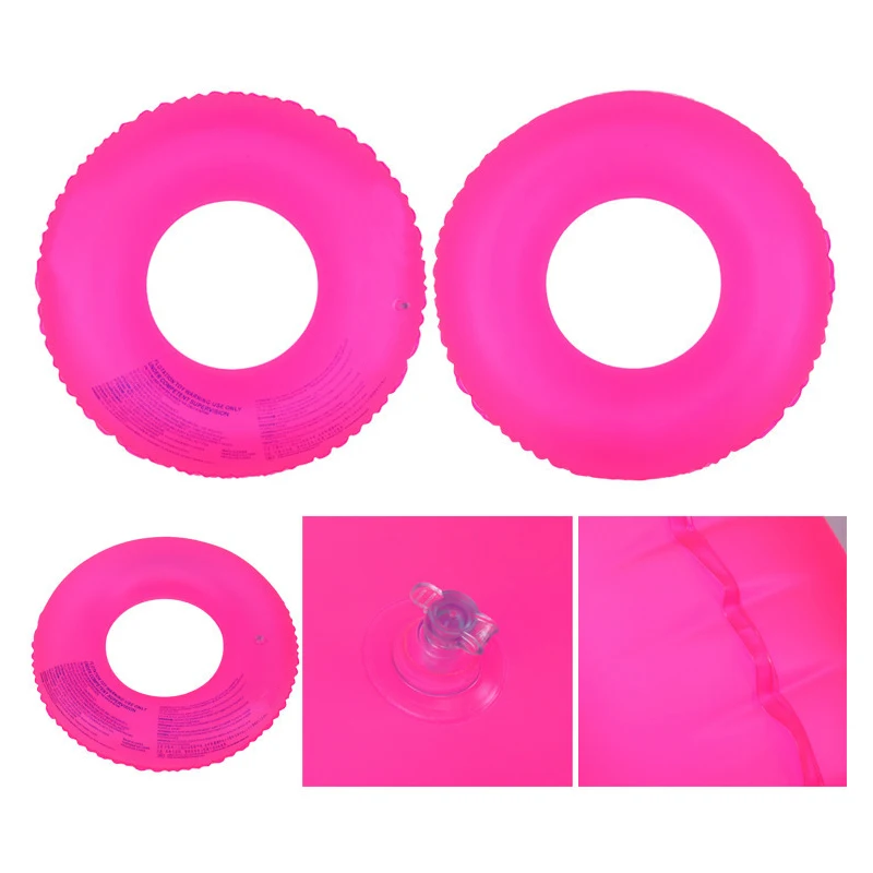 Плавательные круги круг для бассейна плавательное кольцо флуоресцентная