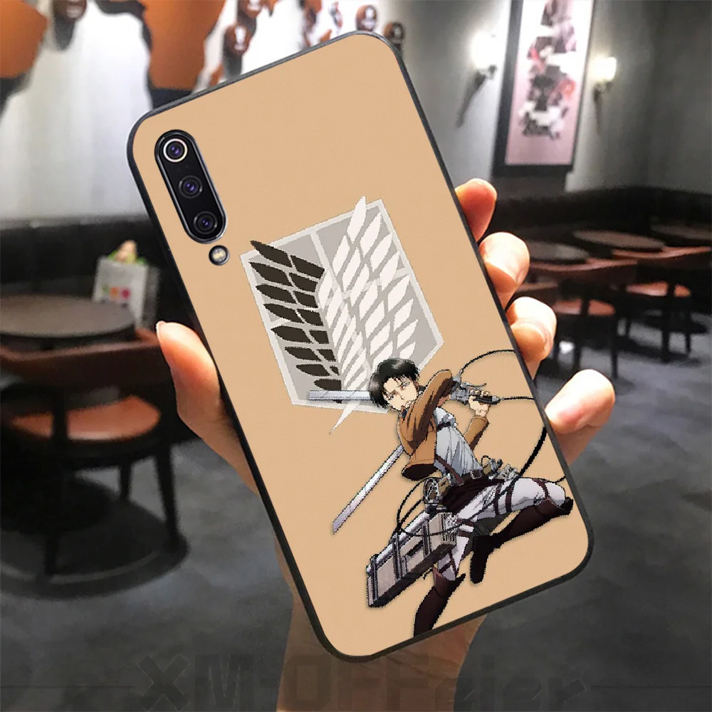 Мягкий чехол для телефона BaweiTE Attack on Titan anime Custom Photo Xiaomi mi 6 6plus a2 8 8se a2lite 8lite 9 9se mix2 |